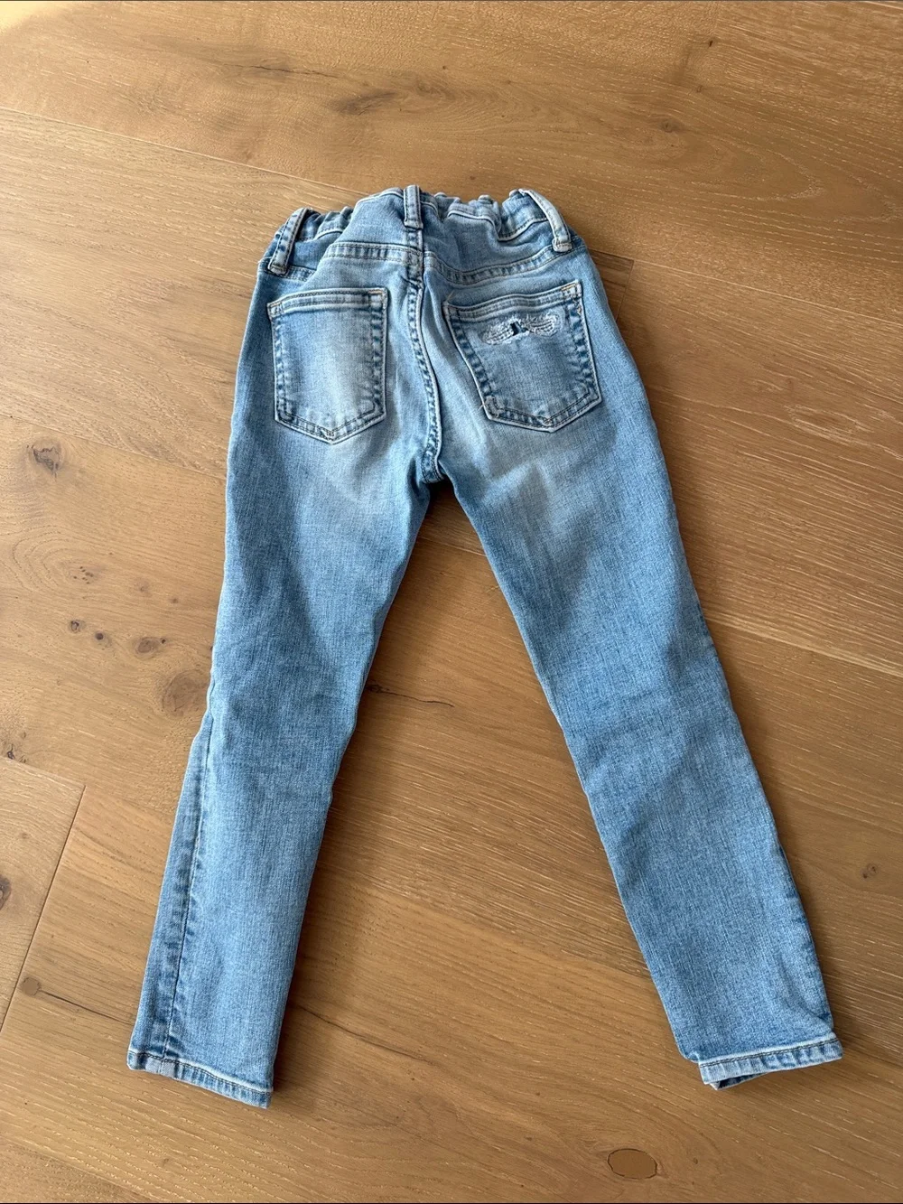 GAP Light Wash Ripped Skinny Boys Jeans